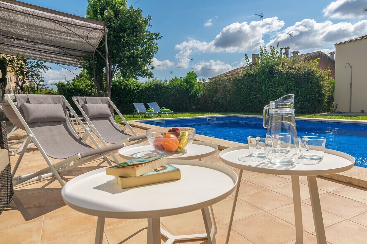 Can Bombarda - Villa Con Piscina Privada En Llubí